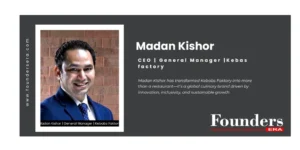 Madan Kishor  : Culinary Visionary Leading Kebabs Faktory to Global Recognition