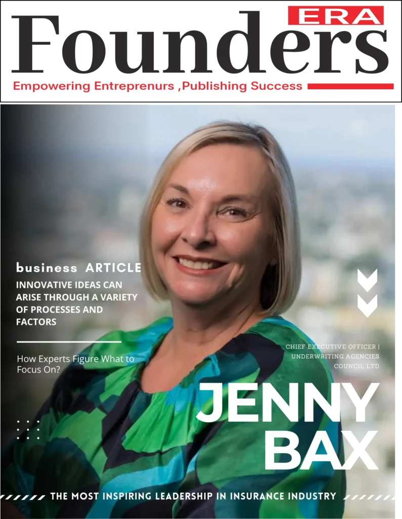 Jenny-Bax-Chief-Executive-of-UAC-speaking-at-an-industry-summit-—-profiled-in-the-Financial-Leadership-Edition-of-Founders-Era-Magazine