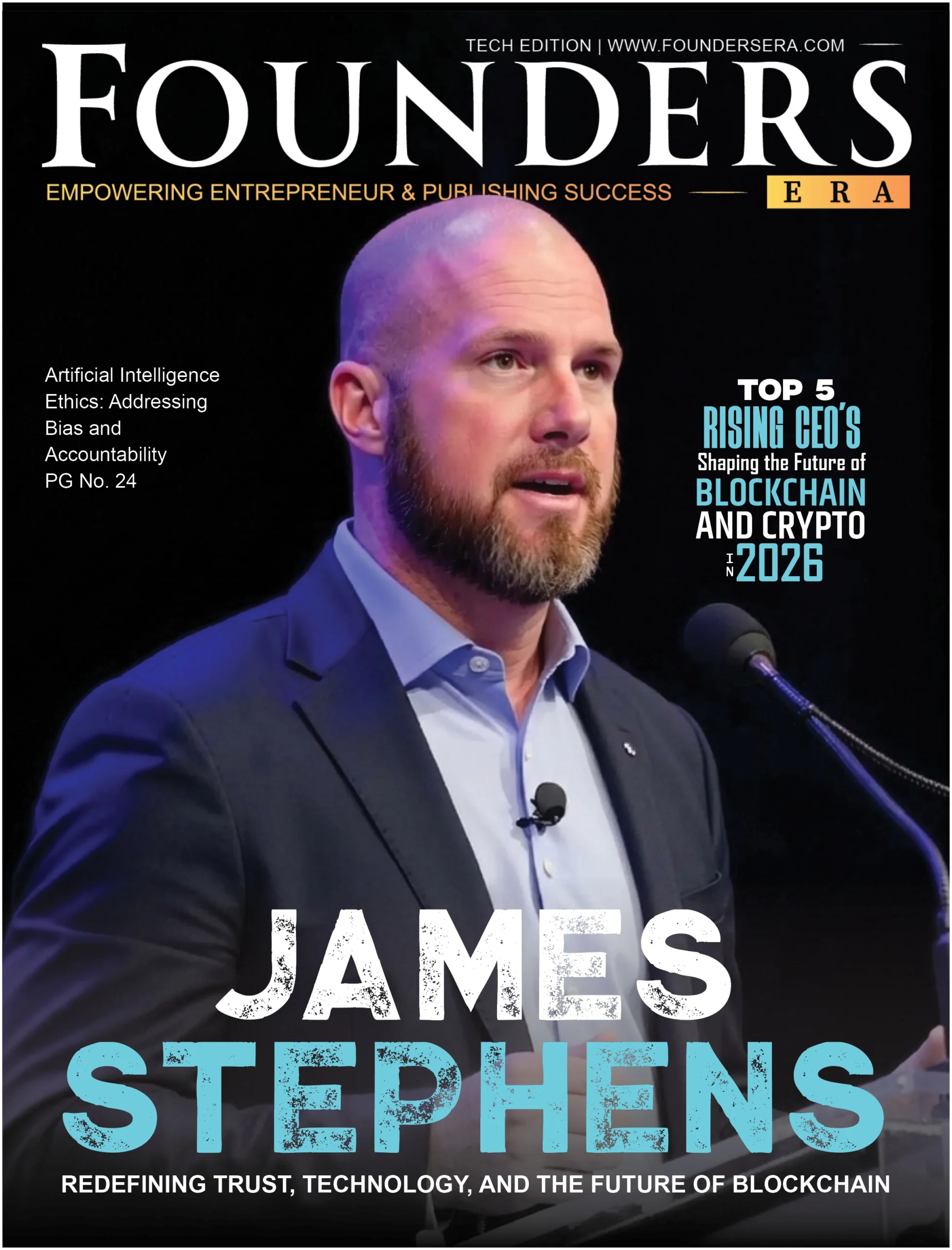 James Stephens: Redefining Trust and Technology in Blockchain.