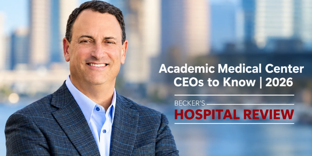 John Couris, President and CEO of Tampa General Hospital, leading healthcare transformation through innovation, strategic leadership, and patient-centered care.