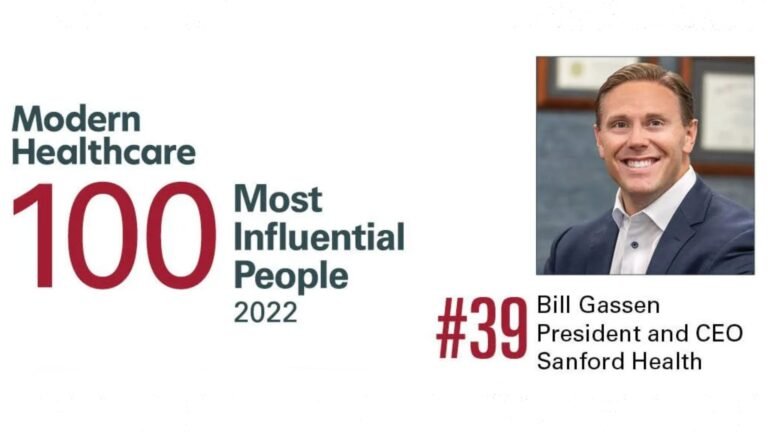 Bill Gassen President and CEO of Sanford Health advancing rural healthcare